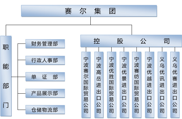 集團組織結構圖