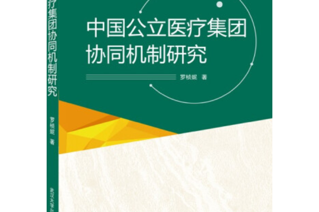 中國公立醫療集團協同機制研究