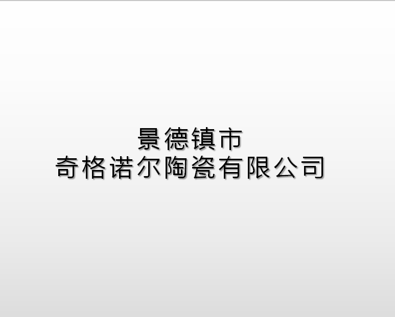 景德鎮市奇格諾爾陶瓷有限公司