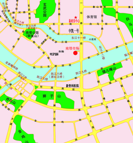 中江縣南塔市場