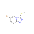 6-溴-3-（甲硫基）-[1,2,4]三唑並[4,3-A]砒啶