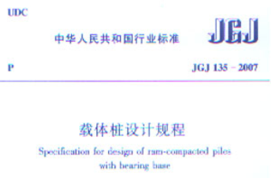 載體樁設計規程