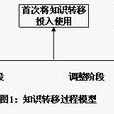 知識轉移過程模型