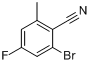 2-溴-4-氟-6-甲基苯腈