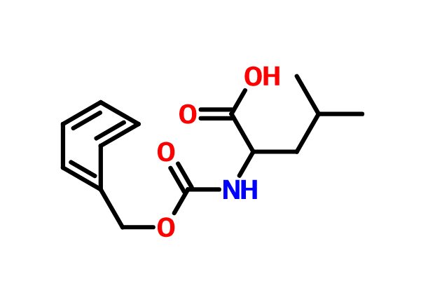 N-苄氧羰基-D-亮胺酸