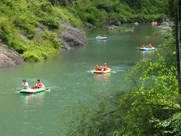 金華安地美地南山漂流景區