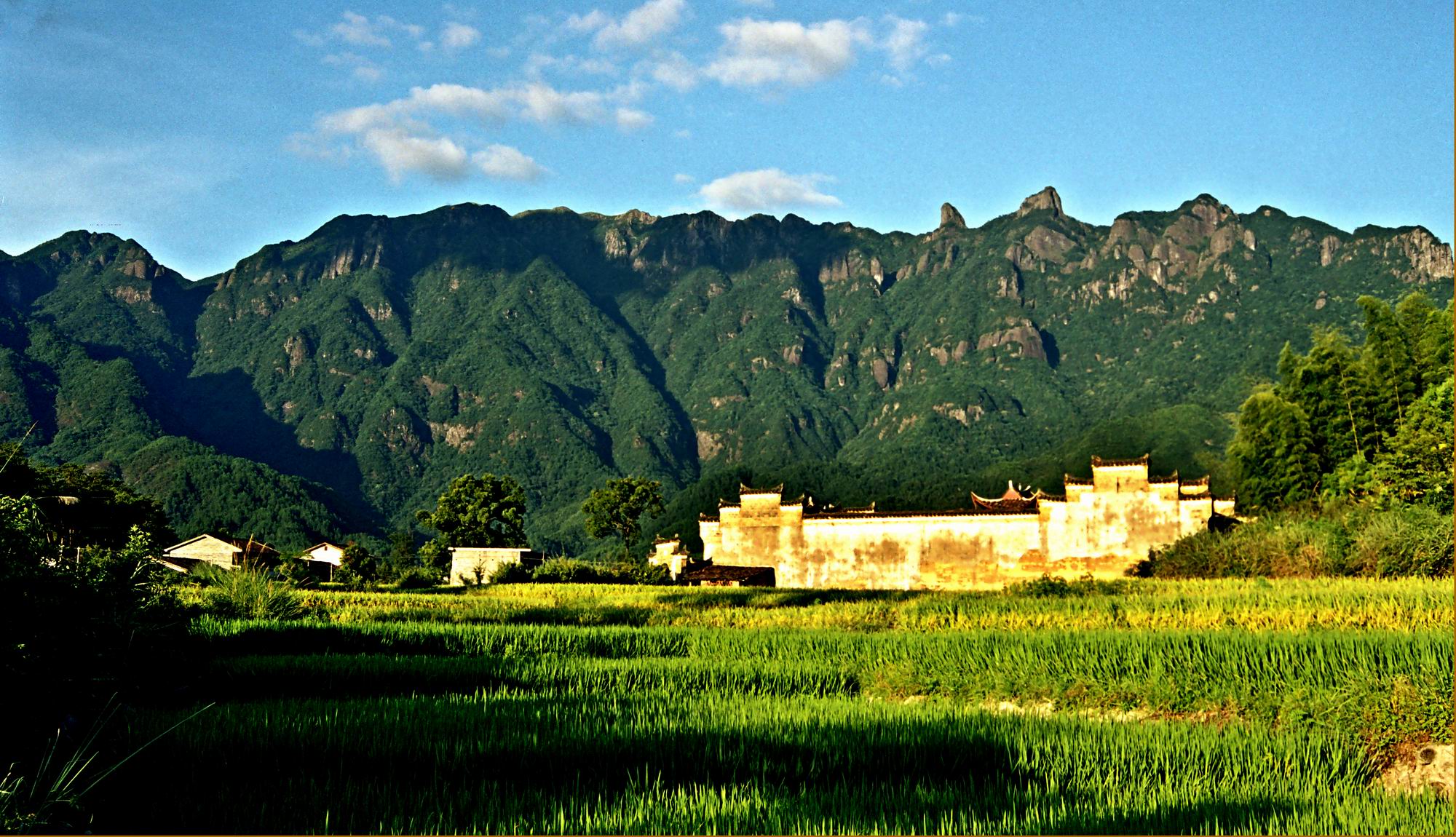 烏君山全景