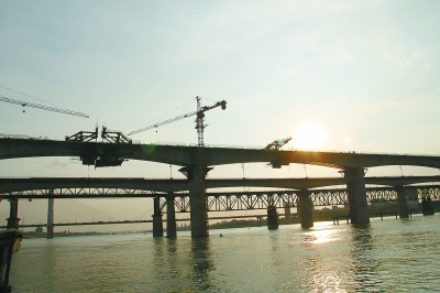 長株潭城際鐵路湘江特大橋