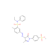 4-[4-[[3-[（乙基苯基氨基）磺醯基]-4-甲基苯基]偶氮]-4,5-二氫-3-甲基-5-氧-1H-吡唑-1-基]苯磺酸