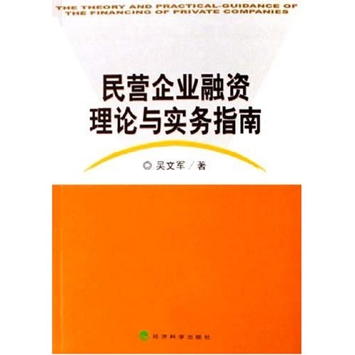 民營企業融資理論與實務指南