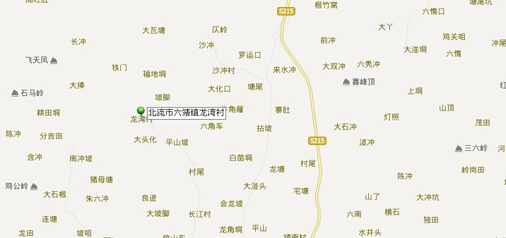 龍灣村地圖