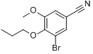 3-溴-5-甲氧基-4-丙氧基苯甲腈
