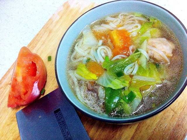 羊肉魚丸湯麵