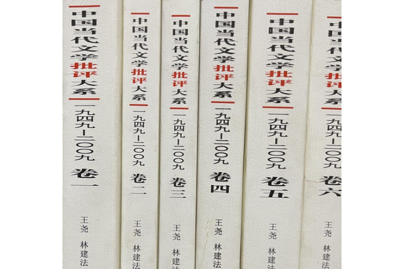 中國當代文學批評大系(1949-2009)（全六卷）