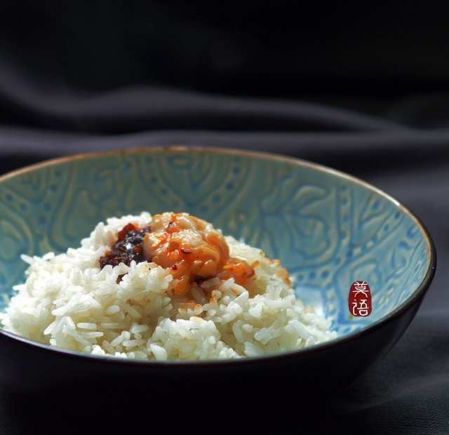 香蔥鵝油拌飯