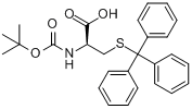 Boc-S-三苯甲基-D-半胱氨酸
