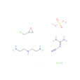 腈基胍與N-2-氨乙基-1,2-乙基二胺和（氯甲基）環氧乙烷的聚合物氯化氫硫酸鹽