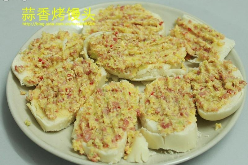 香蒜饅頭金黃粒