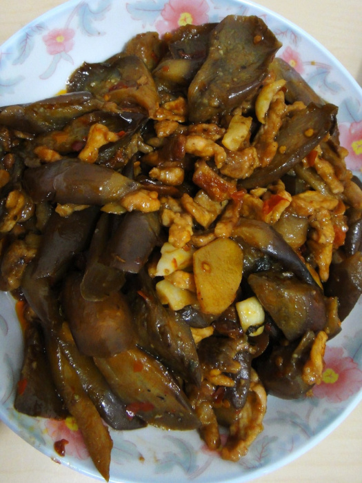 豆瓣肉沫茄子