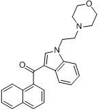 [1-[2-（4-嗎啉基）乙基]-1H-吲哚-3-基]-1-萘基甲酮