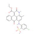 6-[（4-氯-2-硫苯基）氨基]-2,7-二氫-4（或5）-甲基-2,7-二氧代-3H-二苯並[F,IJ]異喹啉-1-羧酸-1-乙酯