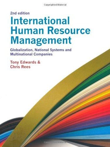 International Human Resource Management