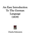 An Easy Introduction To The German Language