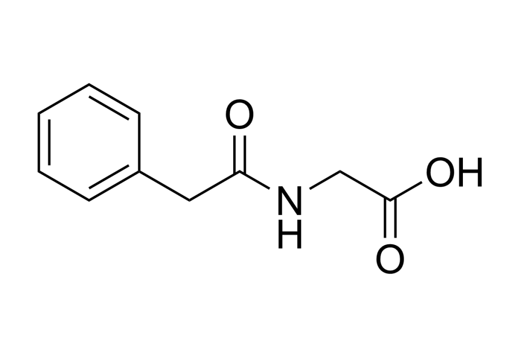 苯乙醯甘氨酸