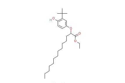 2-（3-叔丁基-4-羥基苯氧基）十四酸乙酯