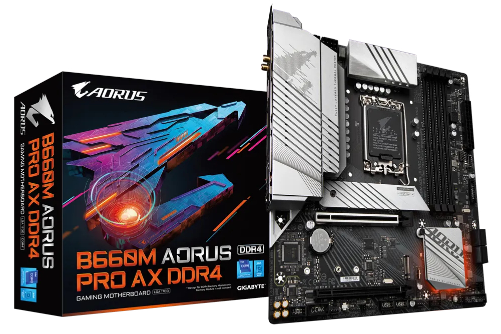 GIGABYTE B660M AORUS PRO AX DDR4