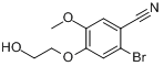 2-溴-4-（2-羥基乙氧基）-5-甲氧基苯甲腈