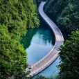 獅子關水上浮橋