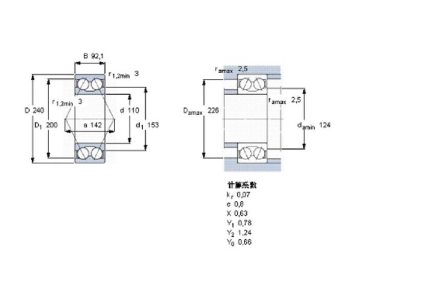 SKF 3322A軸承