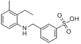 3-[[乙基-（3-甲基苯氨基）]甲基]-苯磺酸
