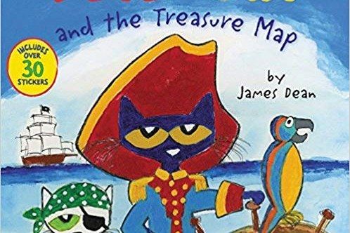 Pete the cat and the treasure map