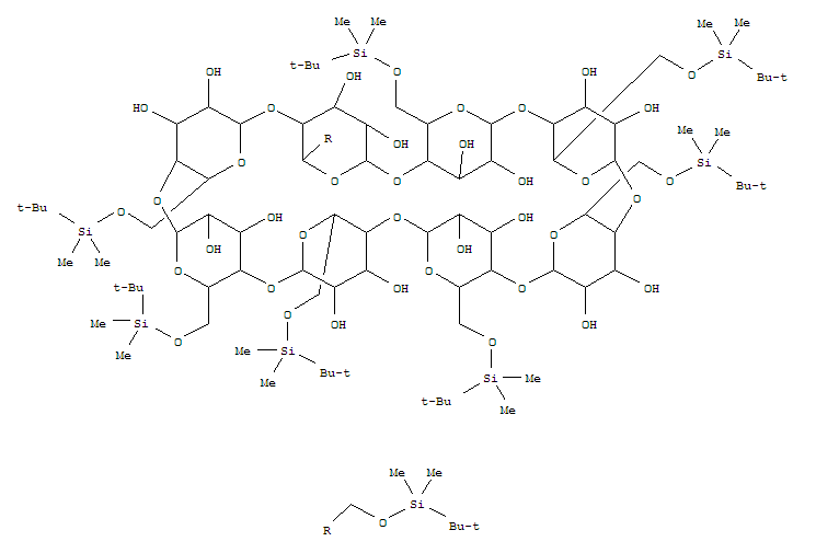 八-6-（二甲基-叔-丁基甲矽烷基）-γ-環糊精