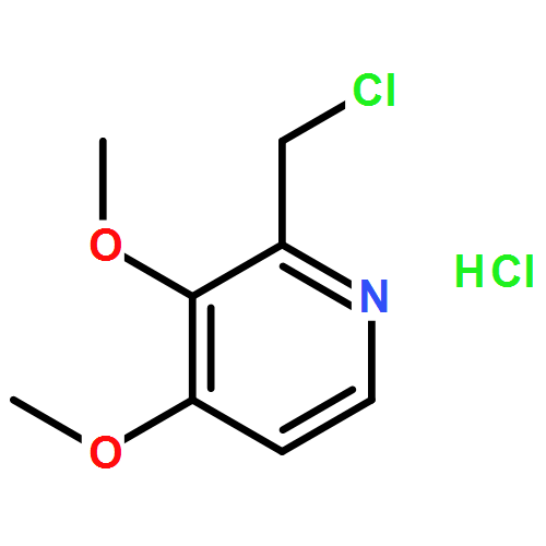 3,4-二甲氧基-2-氯甲基吡啶翁鹽酸鹽