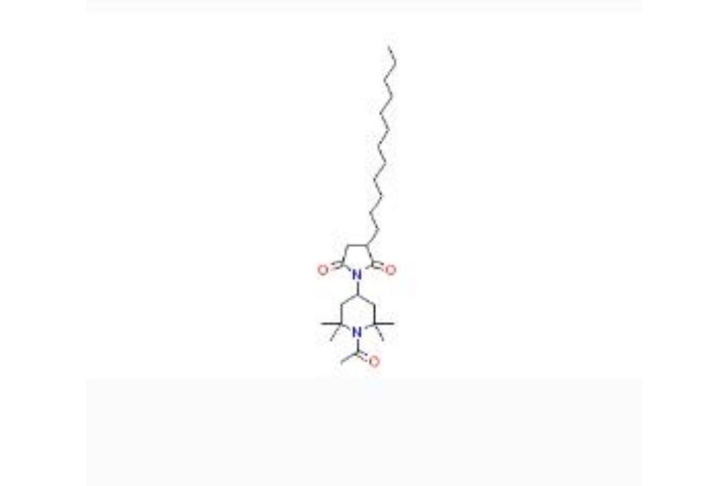 N-（1-乙醯基-2,2,6,6-四甲基-4-哌啶基）-2-十二基琥珀醯亞胺