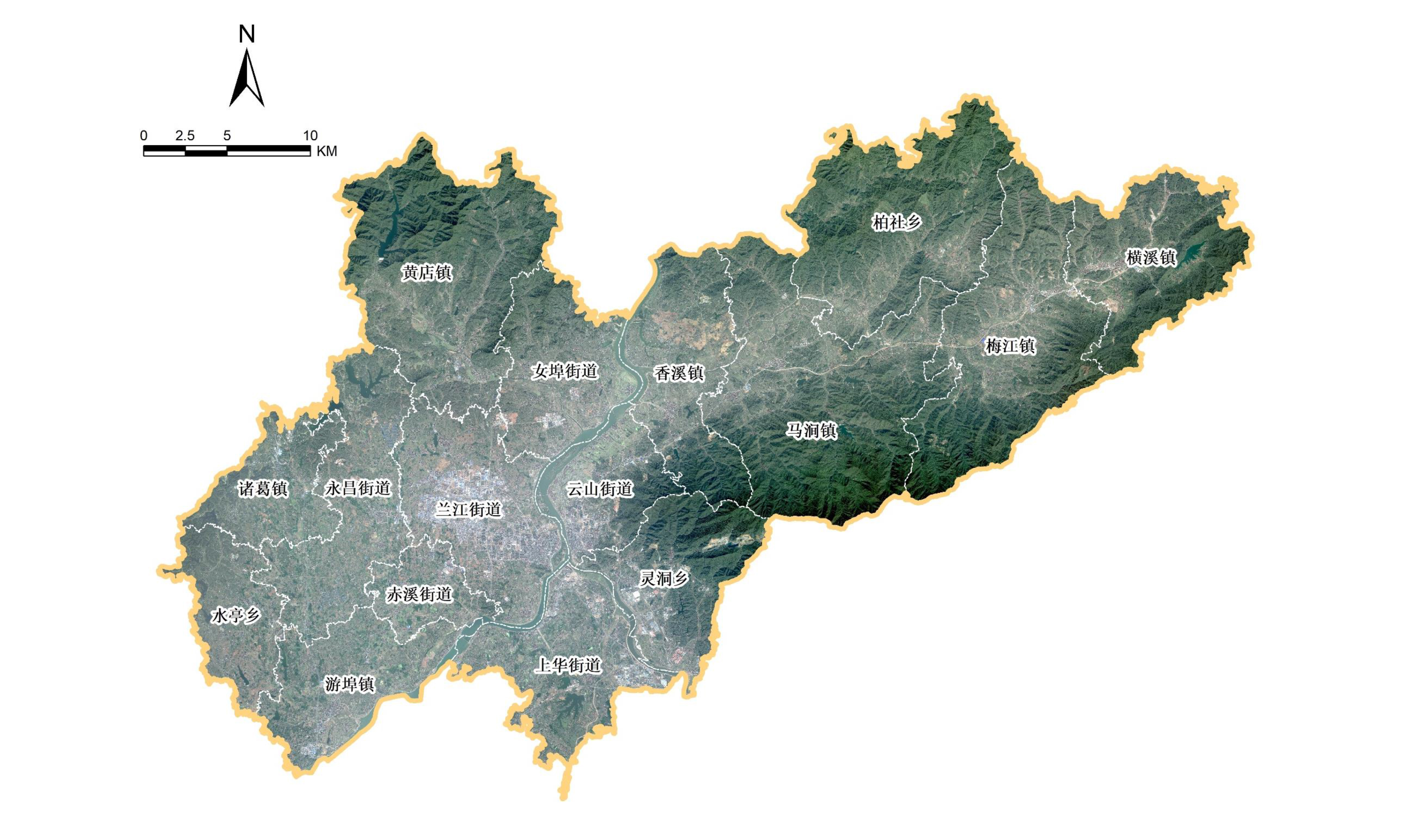 蘭谿市國土空間總體規劃（2021—2035年）