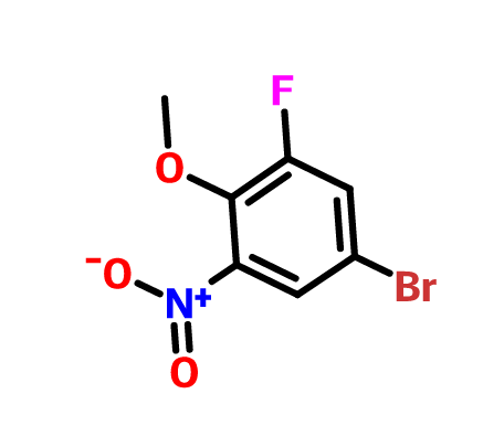 4-溴-2-氟-6-硝基苯甲醚
