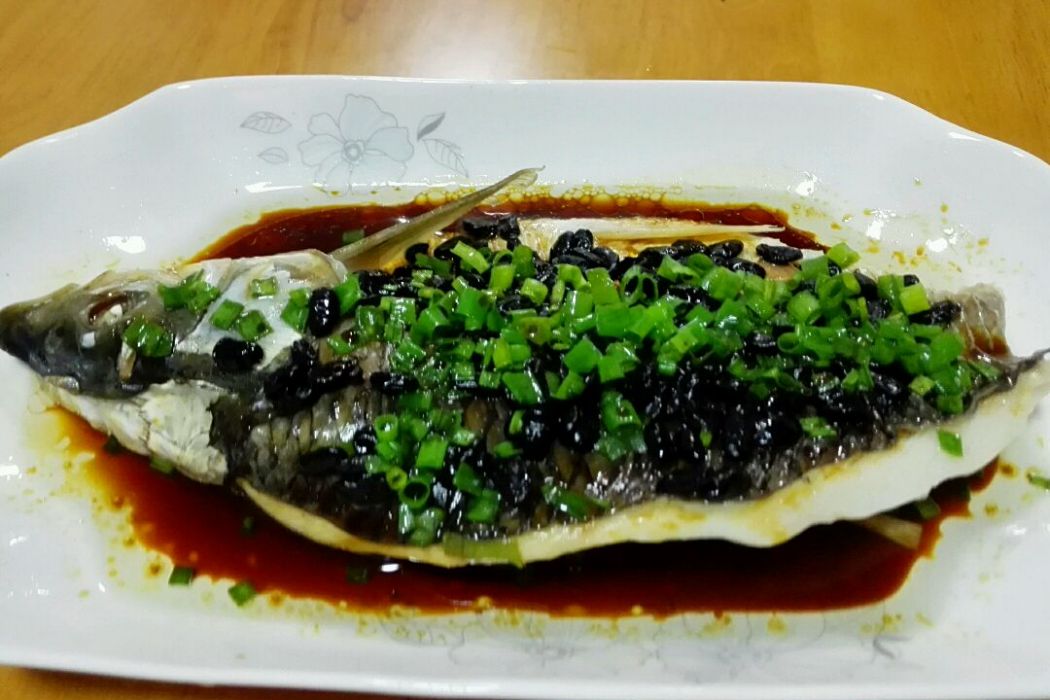 豆豉蒸鯇魚