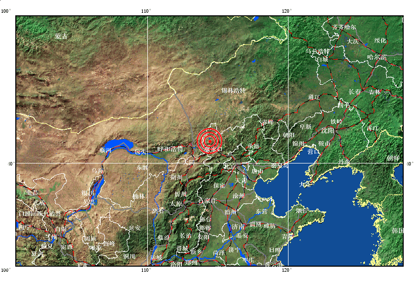 3·5張北地震