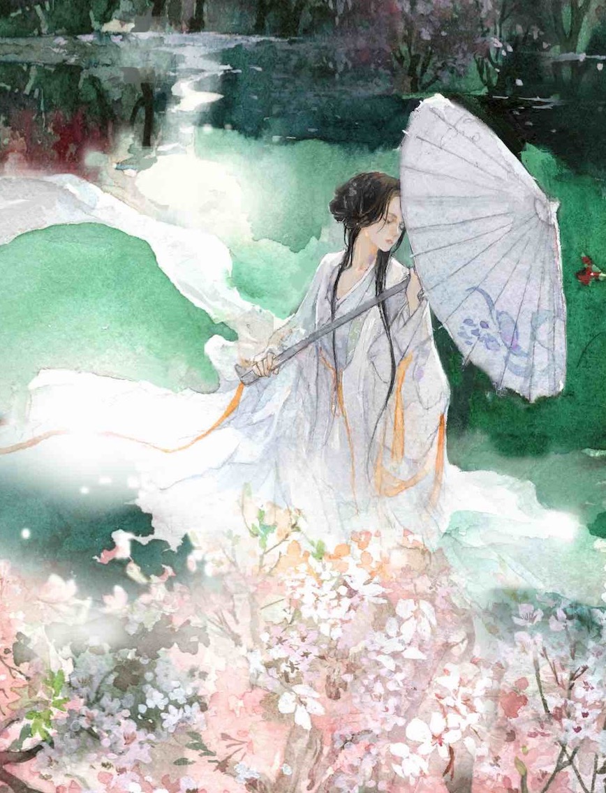 洛薇(君子以澤小說《月都花落，滄海花開》女主角)