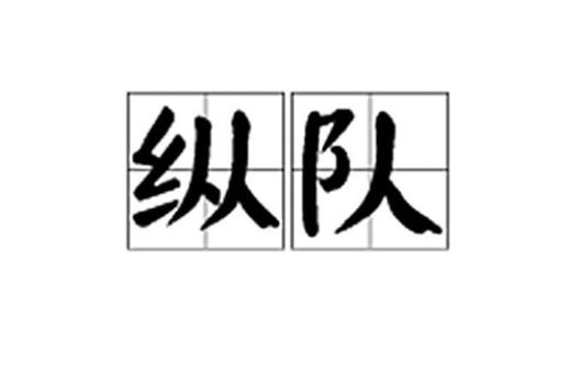 縱隊(詞語辭彙)