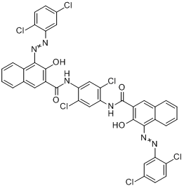 雙偶氮顏料紅