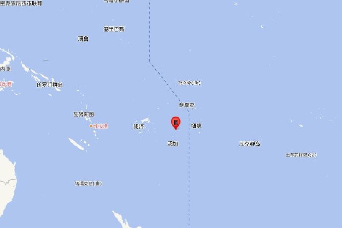 10·1湯加地震