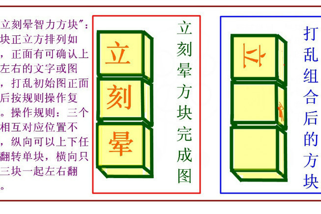 立刻暈方塊