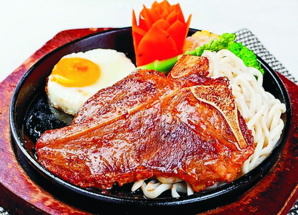 T骨牛排(T-bone)