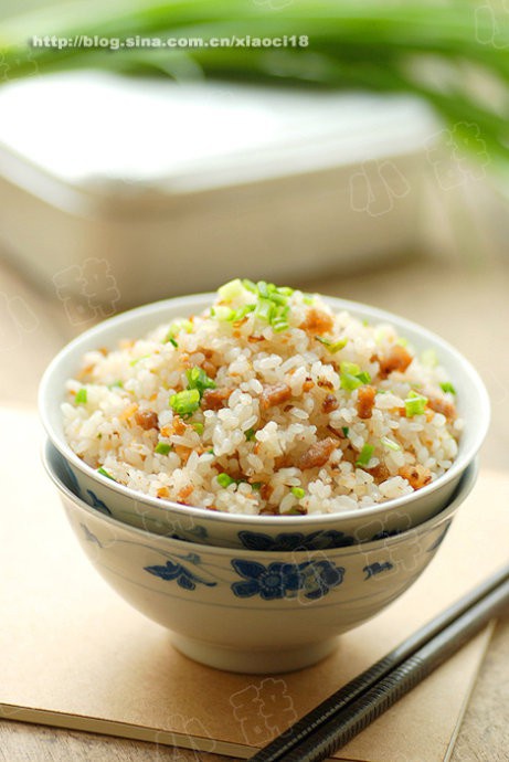 農家芽菜肉臊炒飯