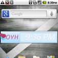 Open Your Heart Clock Widget